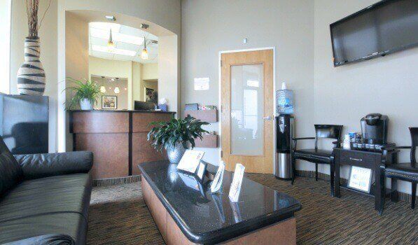 Reception desk at Texas Wisdom Teeth and Dental Implants