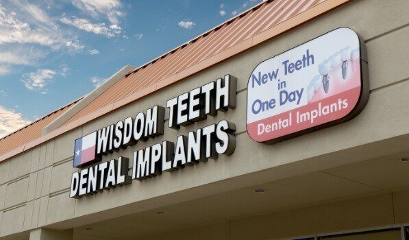Outside view of Texas Wisdom Teeth and Dental Implants building in Dallas