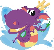 little purple monster